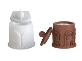 Molde silicona cupula europea